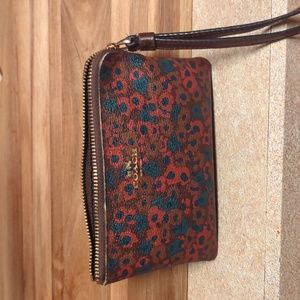 Coach wrist wallet